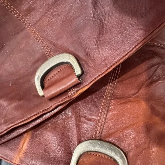 Vintage Cole Hann Nike Air G Series Heeled Brown Leather Boots - Picture 3 of 8